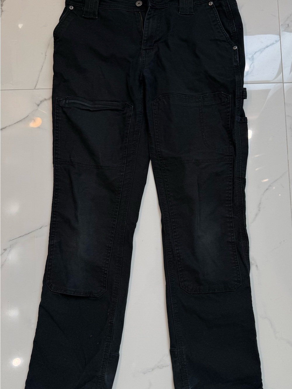 Dickies FLEX DuraTech Renegade Double Front Pants Black Women 8 Regular 8R